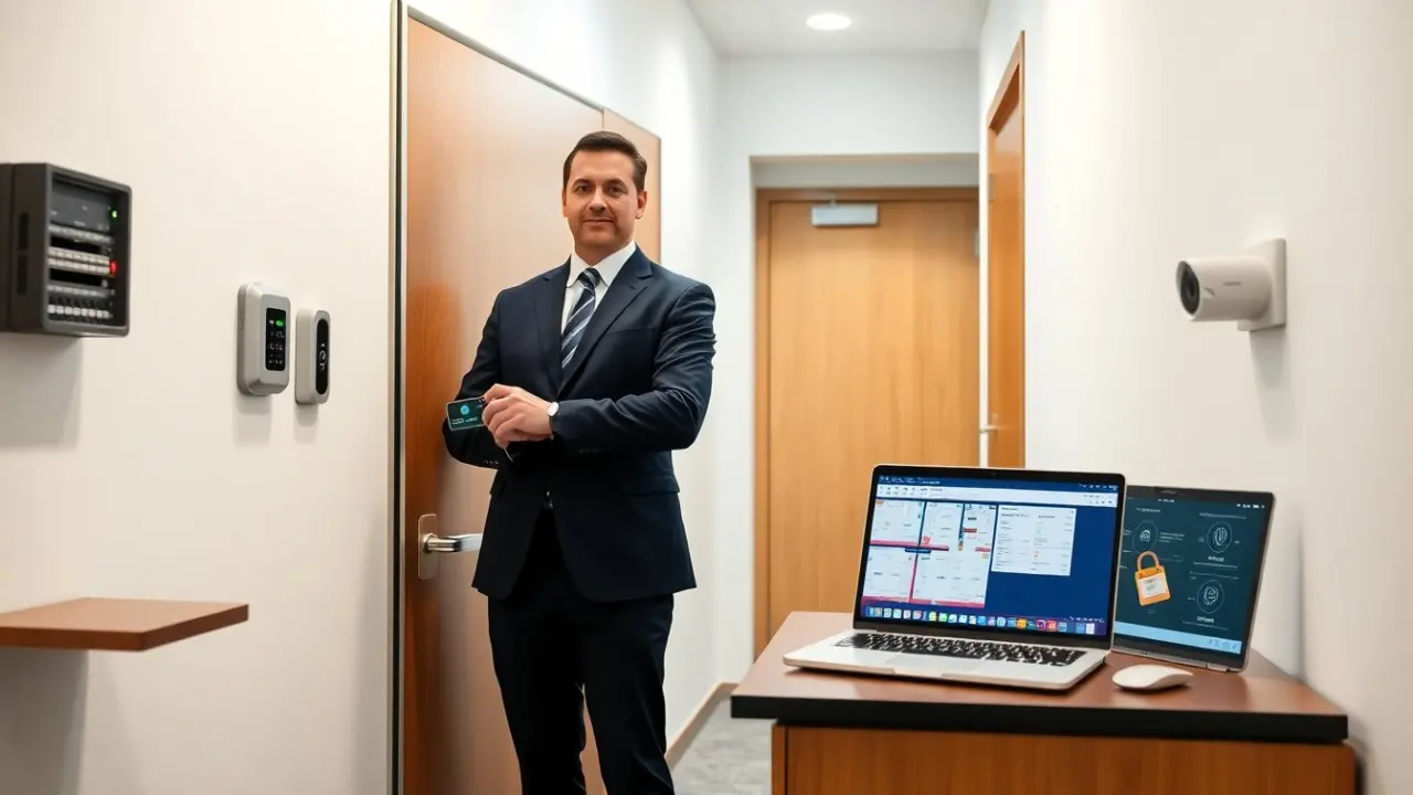 key card entry system