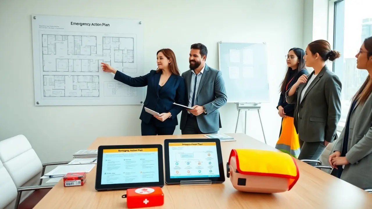 how does an emergency action plan benefit your workplace?