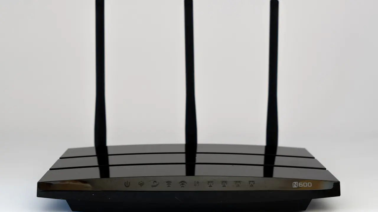 Smart home devices on a living room table