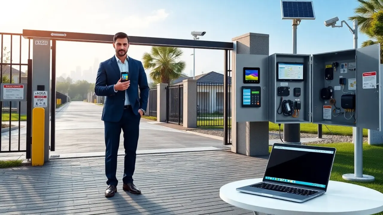 gate access control system