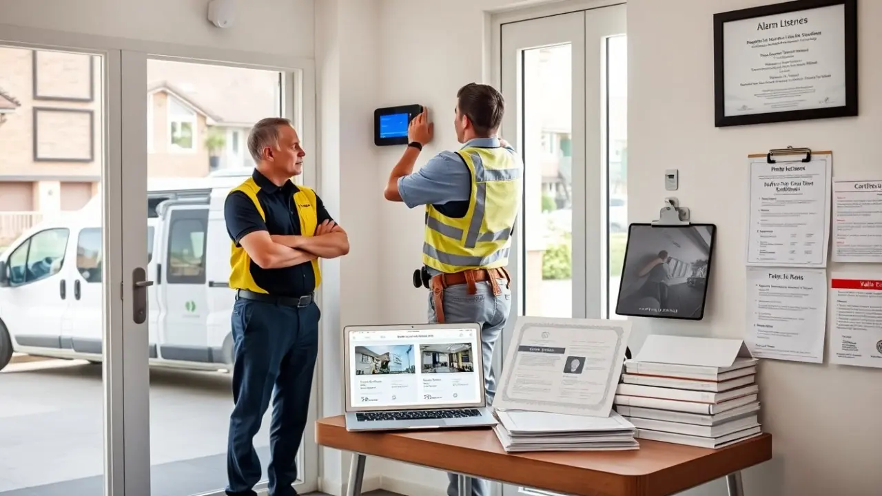alarm system business